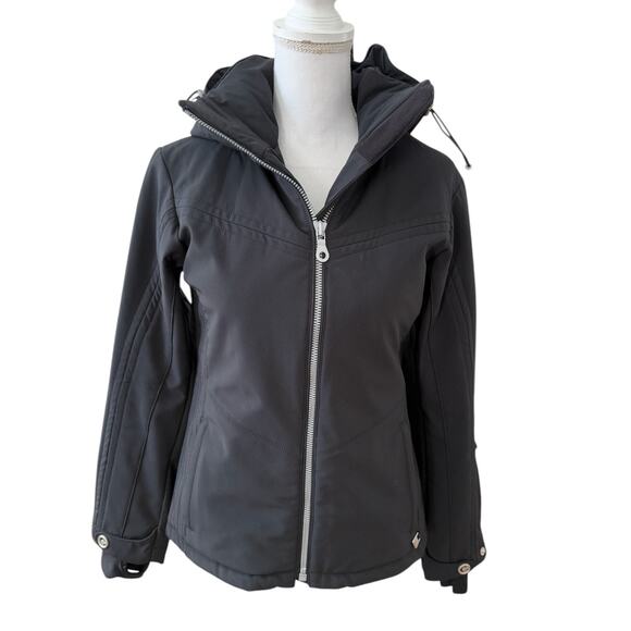 NILS Ladies Ski Jacket Black 4 - Picture 1 of 8